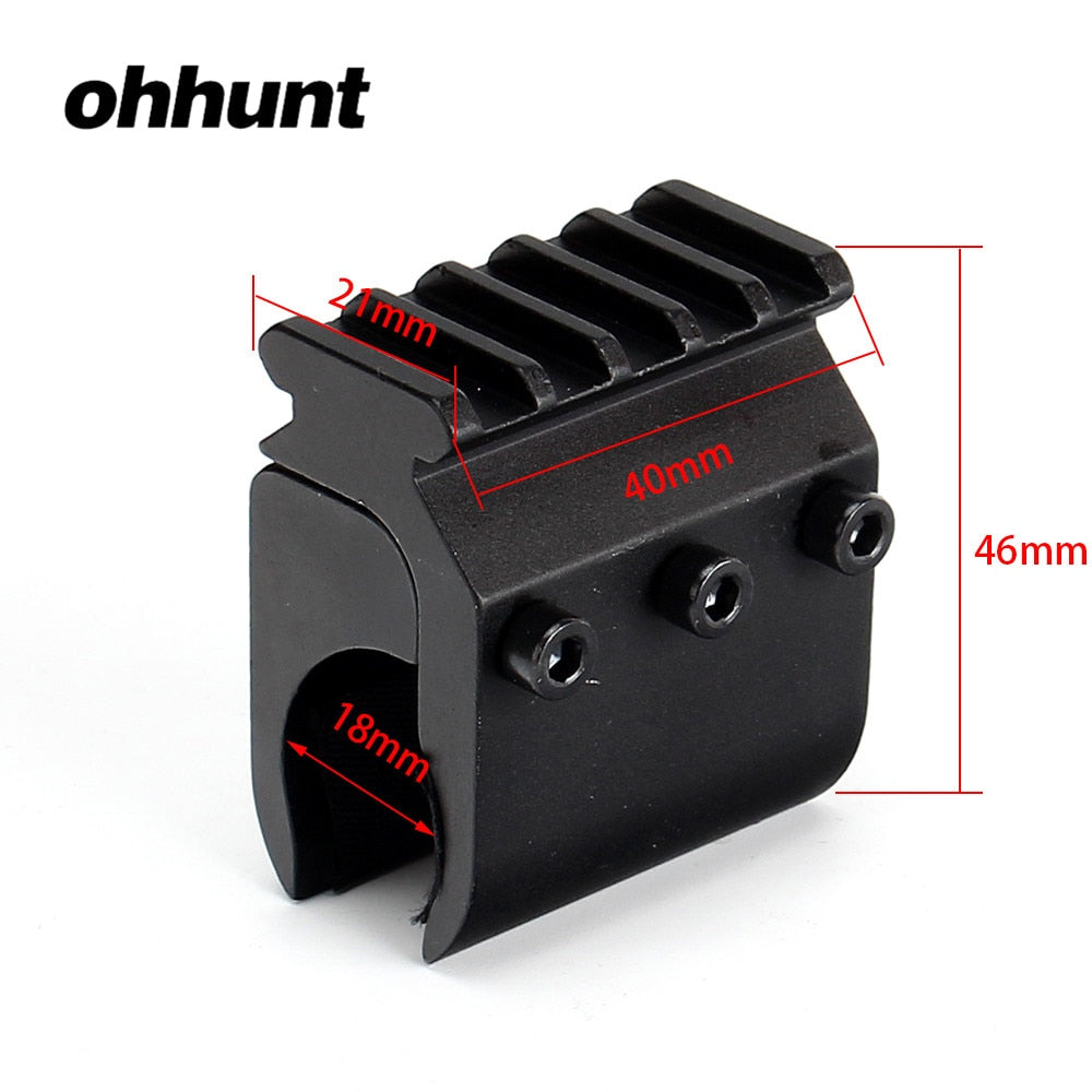 NOGA Rail Universel réglable 20mm Picatinny/Weaver Barrel Mount Rail Adapter pour Scope Laser Flashlight Converter NOGA Rail Universel réglable 20mm Picatinny/Weaver Barrel Mount Rail Adapter pour Scope Laser Flashlight Converter