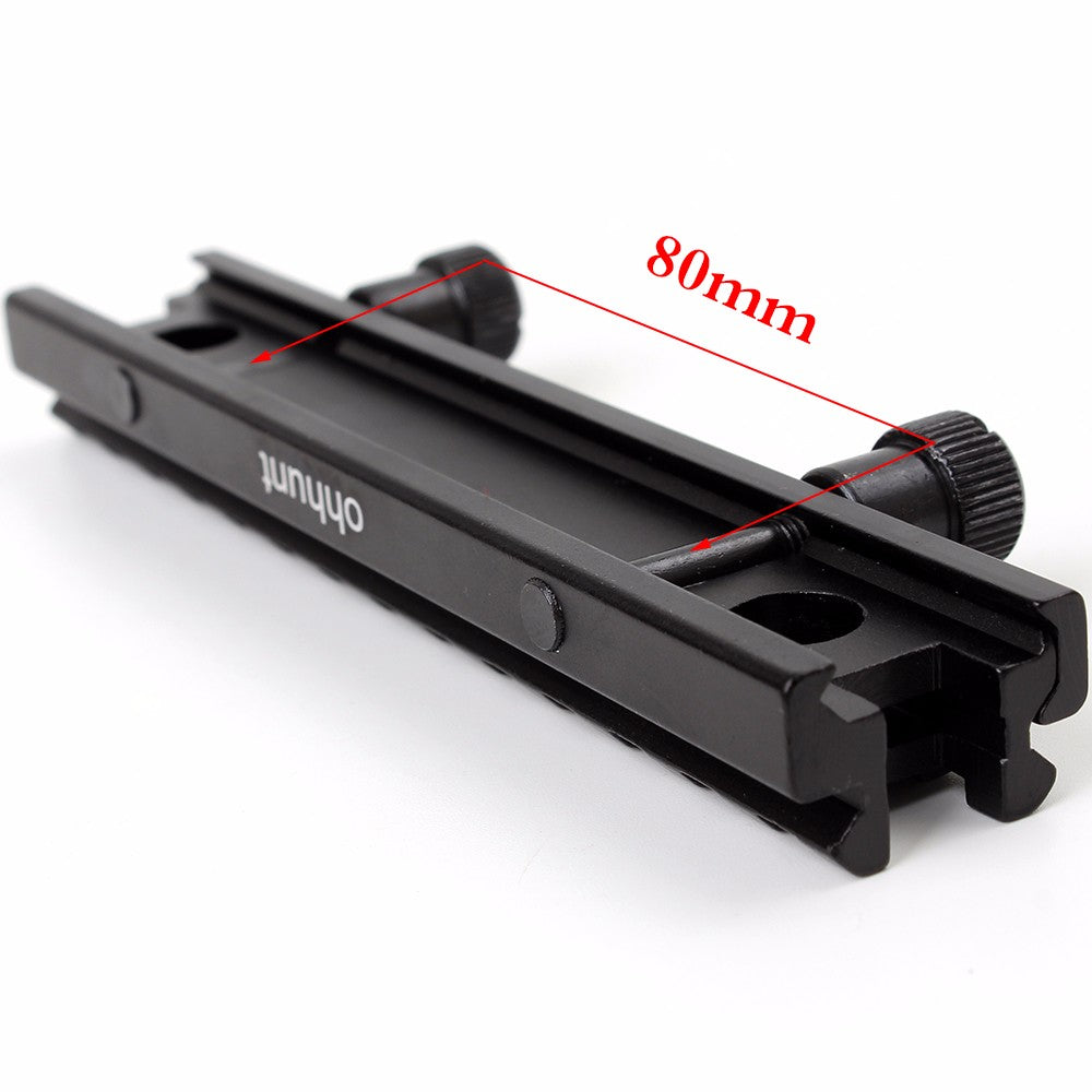 ohhunt 1" See Through Picatinny Riser Mount Hight Profile fit AR-15 Rifles