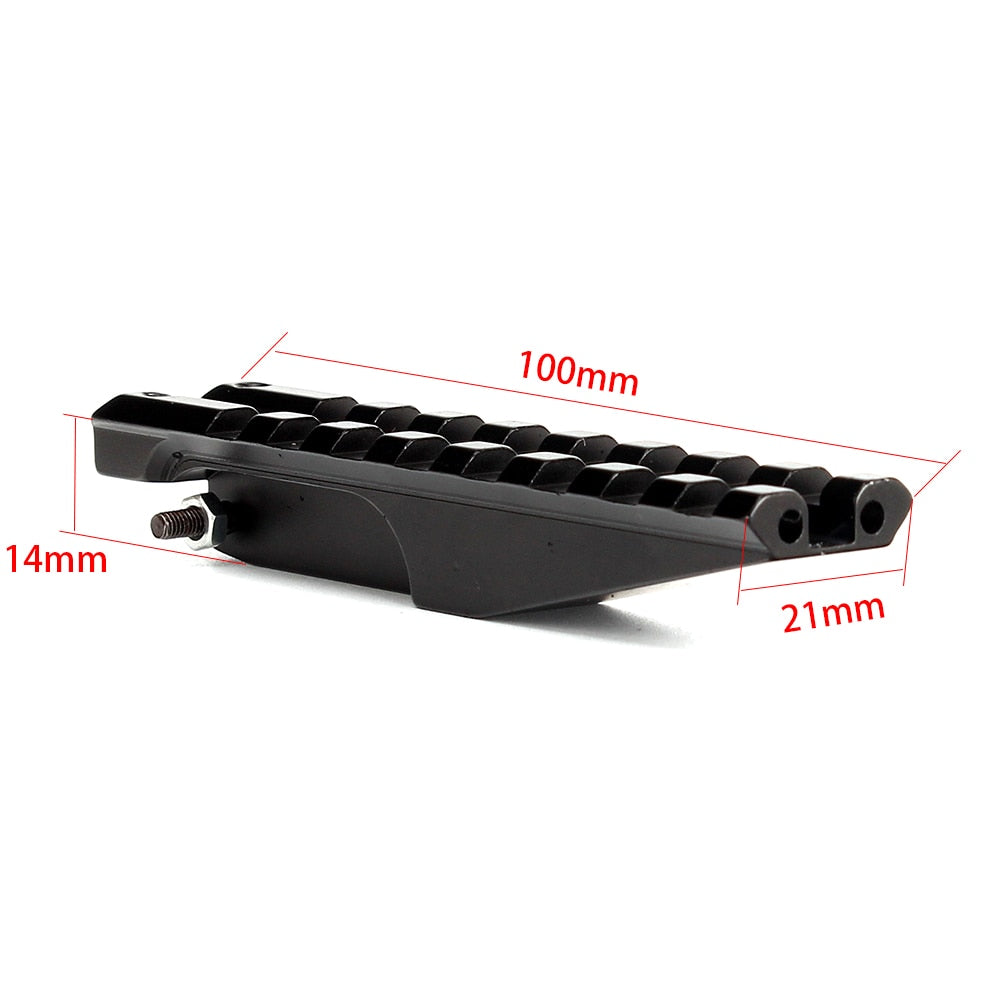 Ohhunt AK 47/74 Rear Sight Rail Mount for Red Dot Sight Low Profile ...