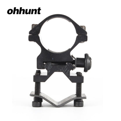 ohhunt Universal Barrel Ring Mount For 1 inch 25.4mm Flashlight Torch Quick Release Rings