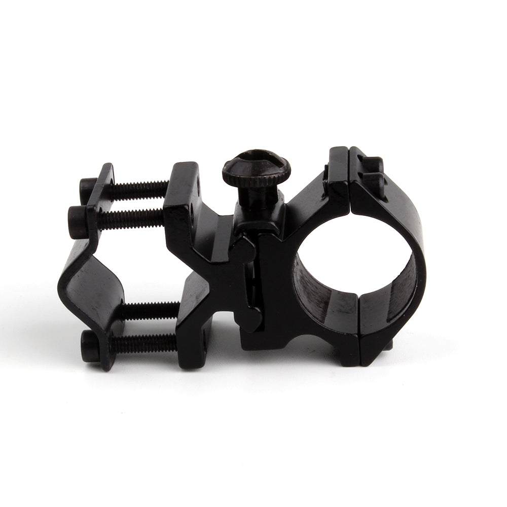 ohhunt Universal Barrel Ring Mount For 1 inch 25.4mm Flashlight Torch Quick Release Rings