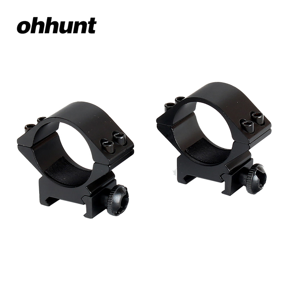 ohhunt Low Profile Picatinny 30mm Scope Rings Hunting Mount Accessories