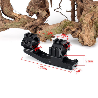 ohhunt Dual Use 30mm Cantilever Rifle Scope Mount with Top Picatinny Rail