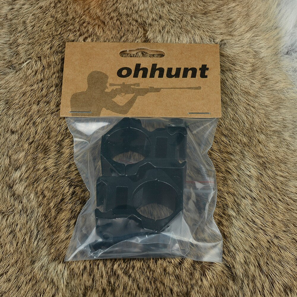 ohhunt® Picatinny 1 inch Rifle Scope Rings Mount Medium Profile 2PCs