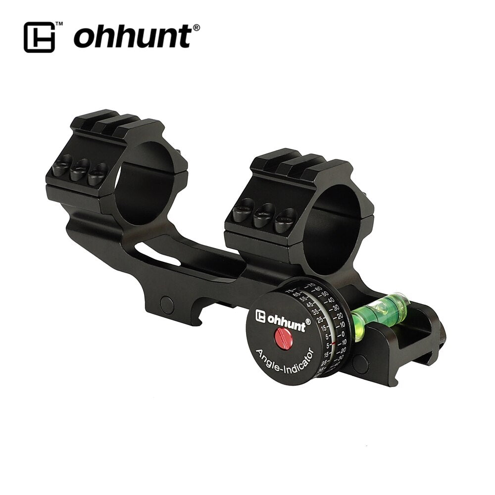 Vastfire Bubble Level Scope Mount – Fits 25.4mm, 30mm, 34mm Rifle Scopes – Alloy Ring Holder