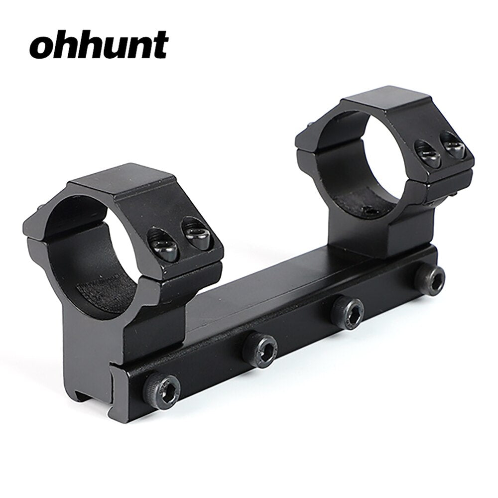 ohhunt 1 inch Integral Scope Rings Mount High Profile 12cm Long with S