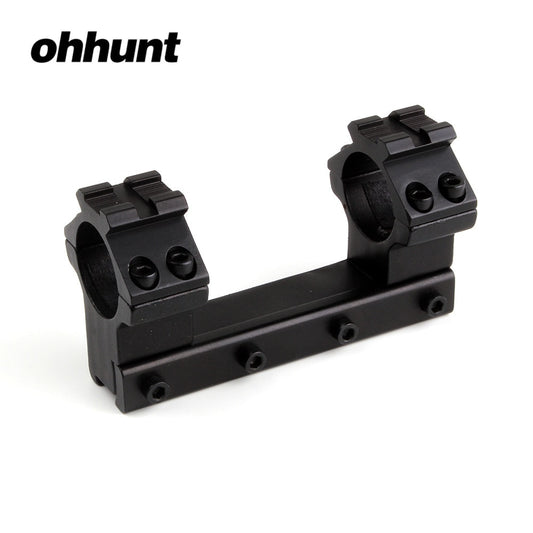 ohhunt 11mm Dovetail 1 polegada Rifle Scope Rings com Stop Pin 10cm Long para .22 Airgun