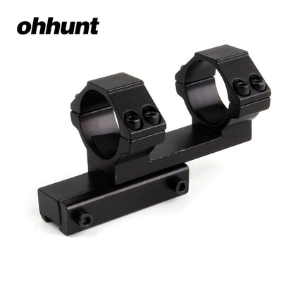 ohhunt 30mm Offset 11mm Dovetail .22 Airgun Rings Mount Bi-direction Dia Hunting Tactical Rifle Scope Mounts Accessories