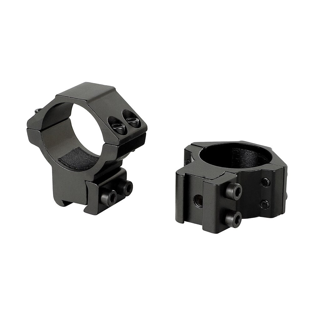 ohhunt 30mm Scope Rings Med Profile with Stop Pin for 11mm Dovetail Rail .22/Airgun Rifle
