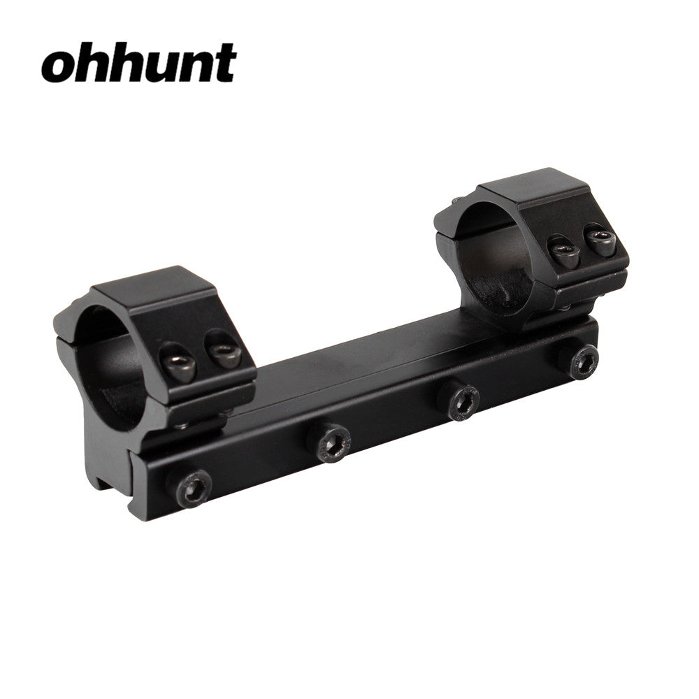 ohhunt 11mm Dovetail 1 inch Scope Rings with Stop Pin 12cm Long Medium