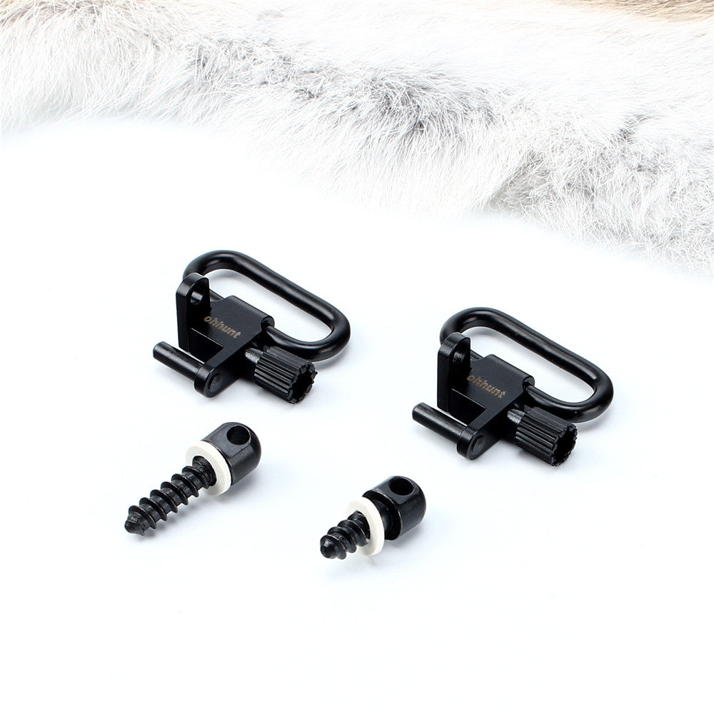 ohhunt® 1.25インチ ミリタリーQD クイックデタッチャブルスリング