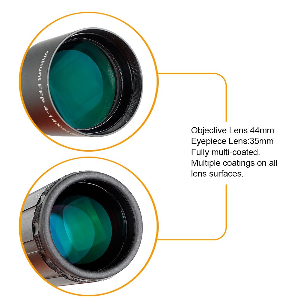 ohhunt Gen2 4-16X50 SFIR FFPライフルスコープ ohhunt® 4-16X50 SFIR Long Range Rifle Scope