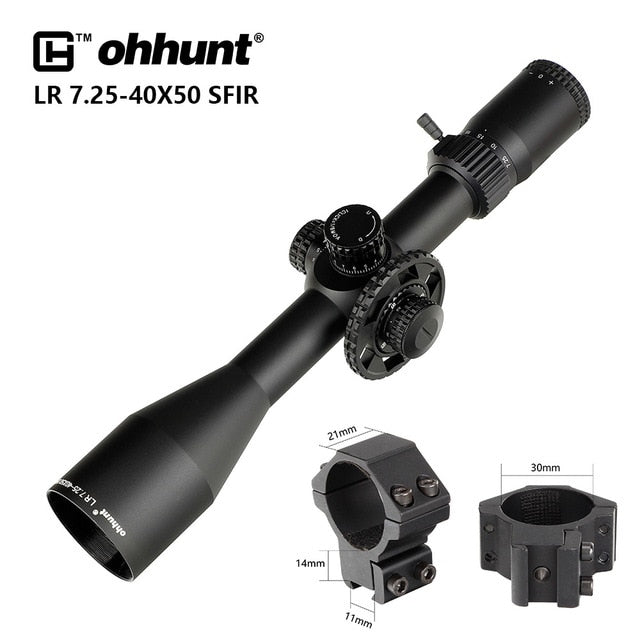 ohhunt LR 7.25-40X50  Hunting Riflescope