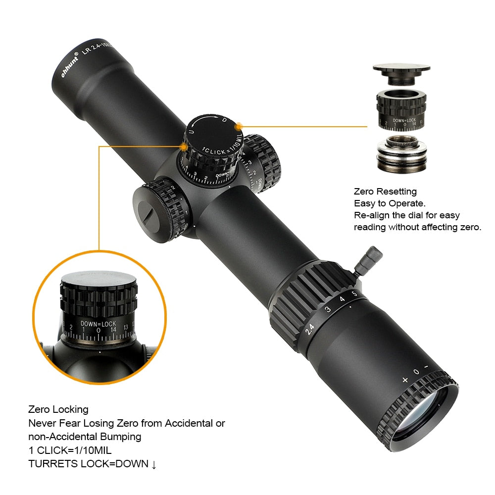 Lightweight Compact Rifle Scopes – ohhunt