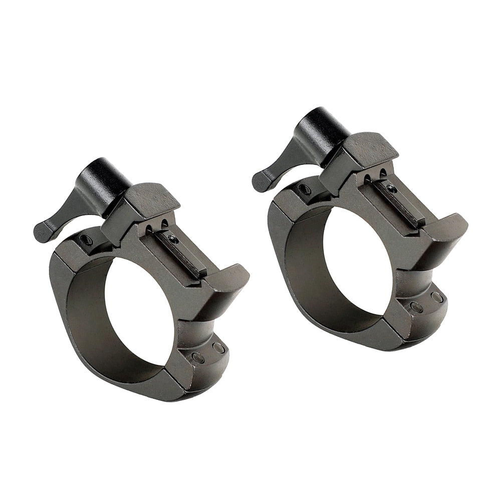 ohhunt® Steel Quick Release 1 inch Picatinny Scope Rings Mount Medium Profile 2PCs