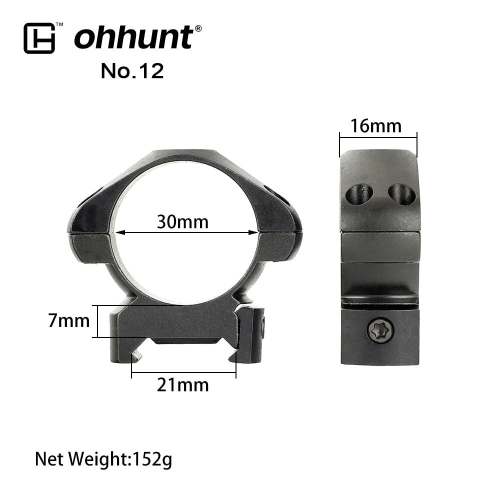 CCOP USA 1 Inch Air Gun Top Clamp Scope Rings Matte (2 Screws CCOP USA 1 Inch Air Gun Top Clamp Scope Rings Matte (2 Screws