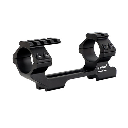 ohhunt 11mm Dovetail 30mm scope rings One Piece Cantilever Mount with Top Picatinny Rail Stop Pin and Bubble Level - High Profile