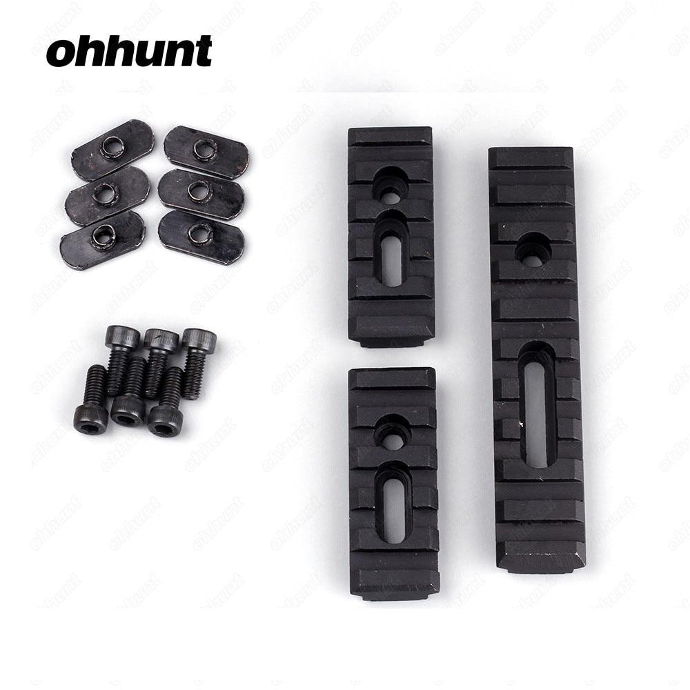 Ohhunt Pack of 3 pcs  Unity Multi Purpose Picatinny Rail Mount Set
