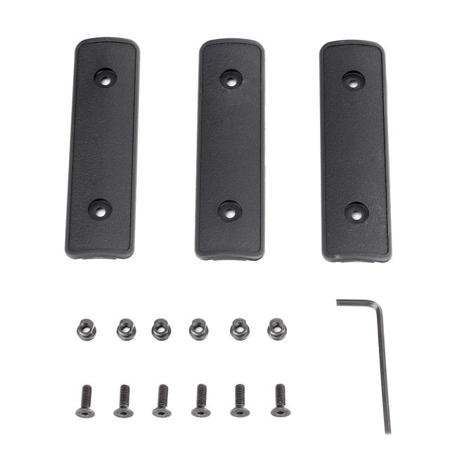 ohhunt® 4 inch Polymer Rail Cover Handguard Panel Pack of 3